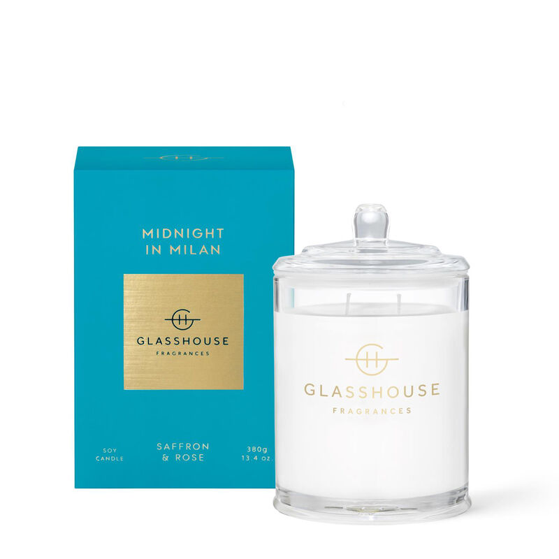 Glasshouse Fragrances Midnight In Milan Soy Candle 380g image number 0
